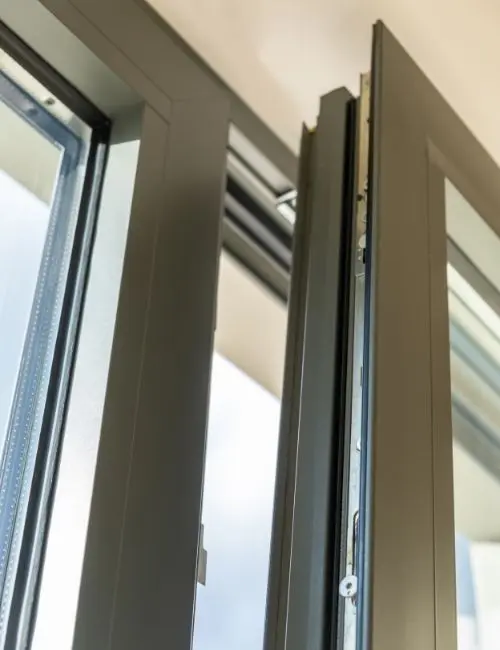 detalle ventana de aluminio