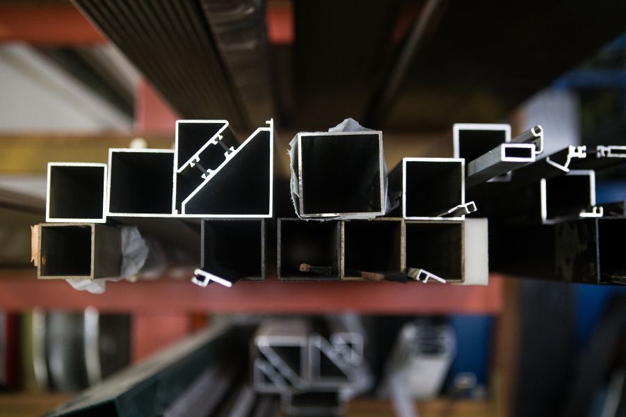 Perfil Doble O De Aluminio Bruto