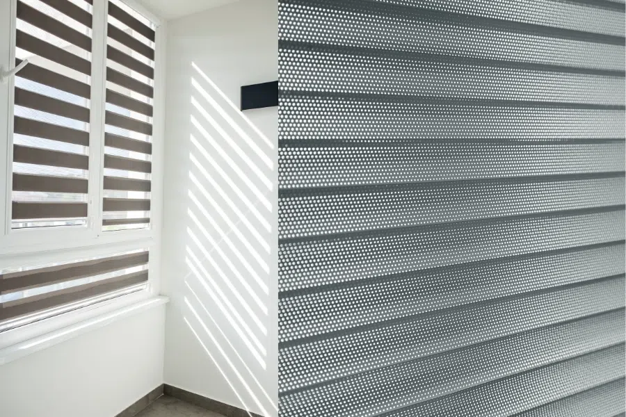 persianas de aluminio